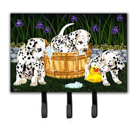 Carolines Treasures Pass the Soap Dalmatian Leash or Key Holder AMB1320TH68