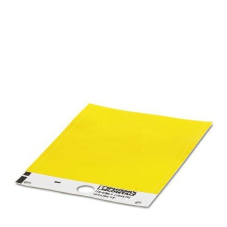 Phoenix Contact US-EMLF 104X70 YE Plastic label Card 1014295