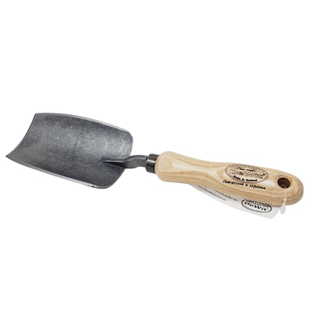 Dewitt Square Head Trowel with a Flat Razor-Sharp Edge to Remove and Dig with Ease. 31-3029