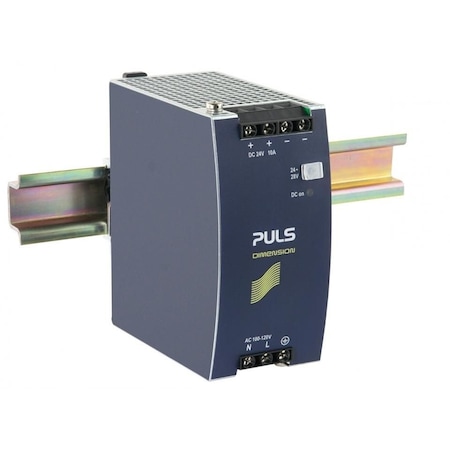 Puls Din Rail Power Supplies for 1-Phase System, 24V, 10A CS10.243