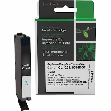 Clover Imaging Group Imaging Remanufactured Cyan Ink Cartridge 118041