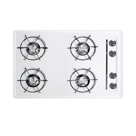 Summit 30in Wide 4-Burner Gas Cooktop WNL05P