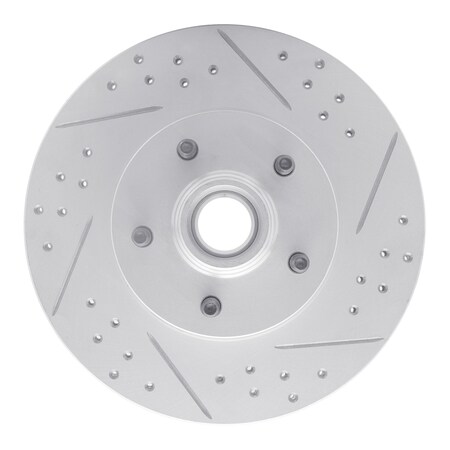 Dynamic Friction Co DFC Geoperformance Rotor - Drilled and Slotted 830-54141R