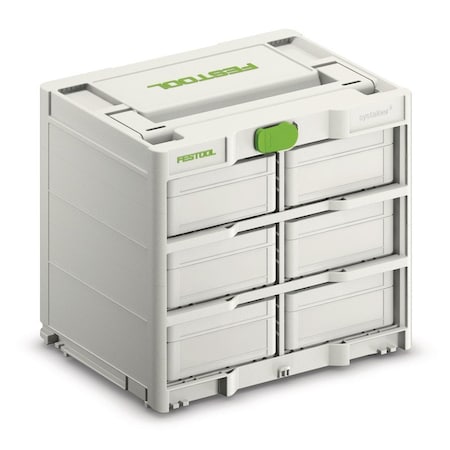 Festool Systainer Rack SYS3-RK/6 M 337-Set 577816