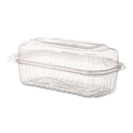 Eco-Products Renewable and Compostable Clear Clamshell Hinged Food Containers, 9 x 6 x 3, Plastic, 240PK EP-LC96