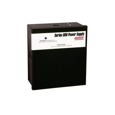 Detex Power Supply 24VDC 1A Continuous, Regulated, Filtered 90-800