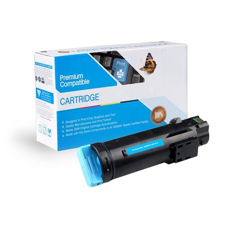 Xerox Compatible Extra High Capacity Aftermarket Toner Cartridge - Cyan - Page Yield 4300 106R03690