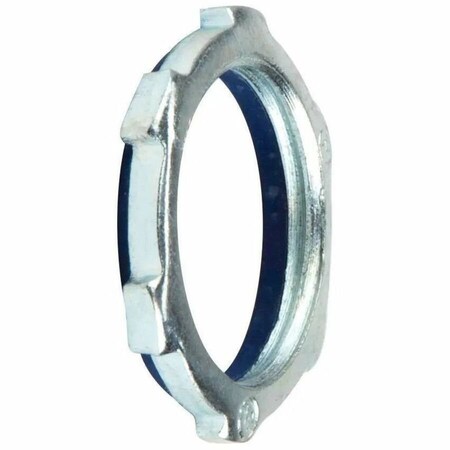 Dottie Conduit Fitting Locknut, 3 in, Threaded, Steel, Zinc Plated LNS300