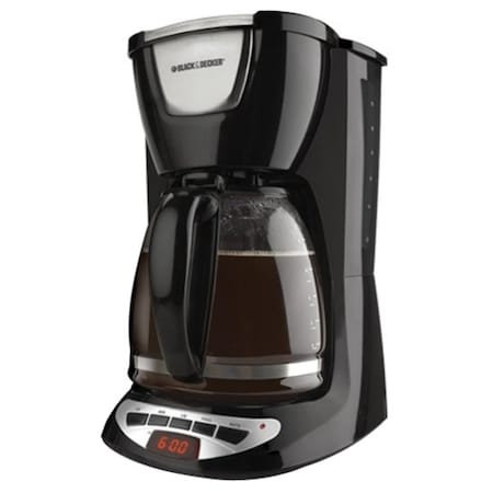 Black & Decker Black+Decker 12 cups Black Coffee Maker DCM100B