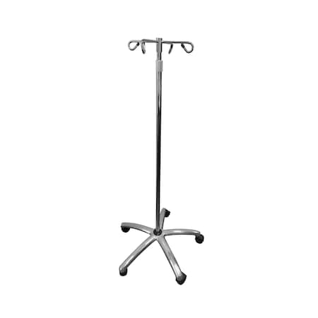 Dynarex Deluxe IV Pole Base, 4 Hook Hanger 10555-4HOOK