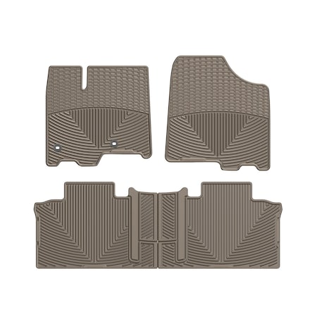 Weathertech Tan, Front and Rear All Weather Floor Mats WTCT292244