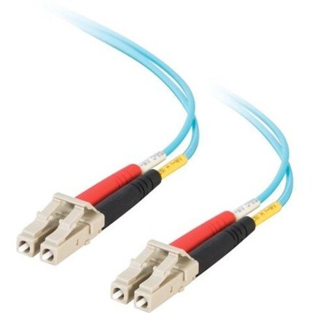 Legrand Fiber Optic Patch Cable, LC-LC Duplex, Multimode 50/125 (OM3), 852-LL2-003