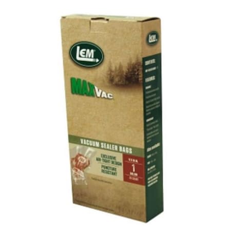 Lem LEM MaxVac Clear Vacuum Sealer Rolls and Bags 1 pk 1390