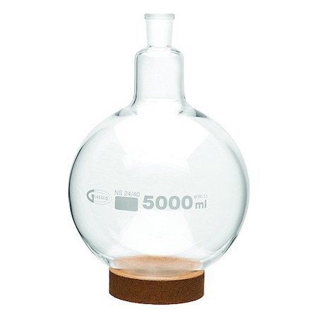 United Scientific Supplies Inc Glass Flasks, Colorless, 305 mm H FRB057-5000