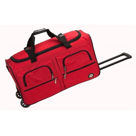 Fox Luggage ROCKLAND  36 Inch ROLLING DUFFLE PRD336-RED
