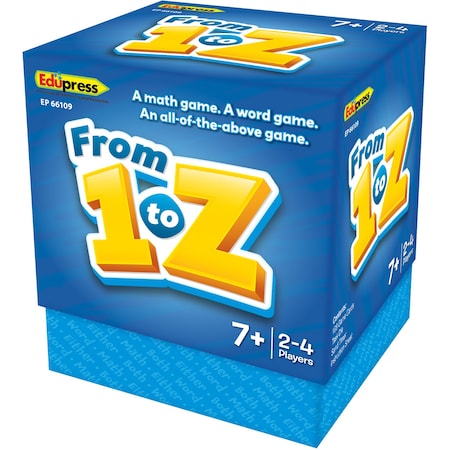 Teacher Created Resources From 1 to Z Card Game TCR66109