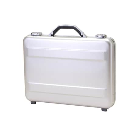 Better Than A Brand Slimline Molded Aluminun Attache Case, Silver BE2674185