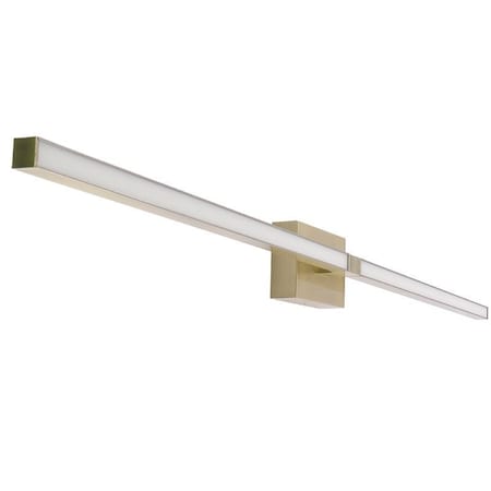 Westgate ROTATABLE SLIM VANITY 48in 40W 5CCT 2800LM C90 DIM, GOLD, 27K/30K/35K/40K/50K, Brushed Bruss LVS-48-MCT5-BB