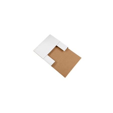 Bubblefast 50-12 1/2 x 12 1/2 x 2'' White Easy-Fold Mailers, 50PK BFM12122BF