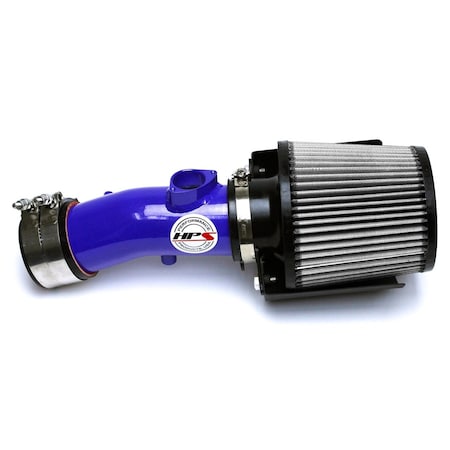 Hps Performance Air Intake Kit with Heat Shield, Blue,  827-531BL