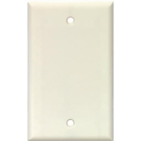 Arrow Hart 2129 Wallplate, 495 in L, 234 in W, 008 in Thick, 1 Gang, Polycarbonate, White 2129W-BOX