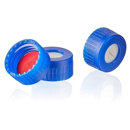 Globe Scientific Lab Bottle Caps, PK100 9030002CAP-SC-BRW-S