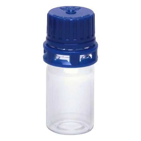 Zoro Select Vial, 52 mm H, PETG, Colorless, PK1600 RGC0005S