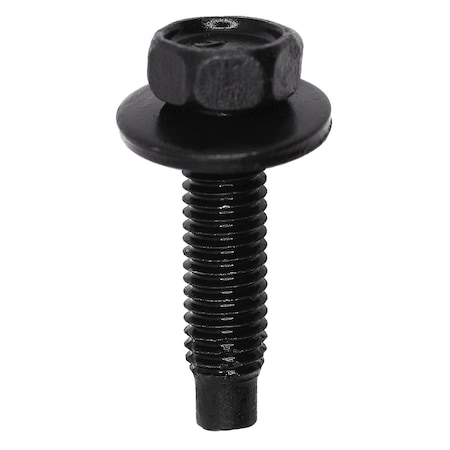 Auveco M5-0.8 x 20mm Hex Head Sems Thread Cutting Screw, 50PK 12232