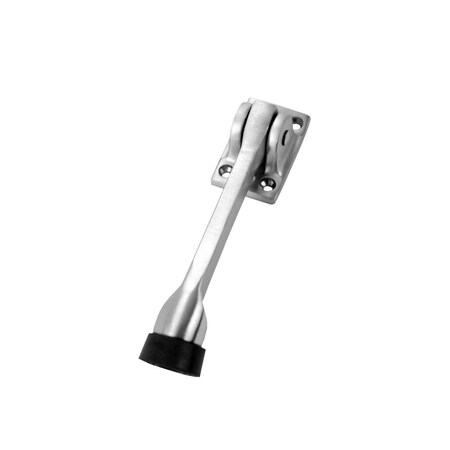 Heat Wave 1467-625 5 in. Bright Chrome Kick Down Door Stop - Bright Chrome - 5 in. HE2953684