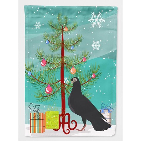 Carolines Treasures Budapest Highflyer Pigeon Christmas Flag - Canvas House Size BB9314CHF