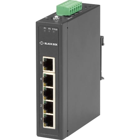 Black Box BLACK BOX Ethernet Switch 5-Port Fast Ethernet Unmanaged LBH3050A