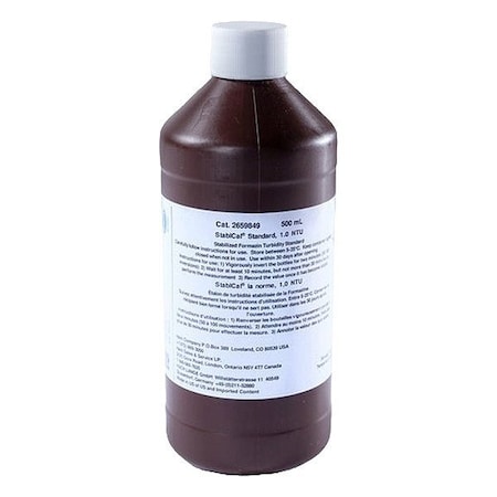 Hach Turbidity Standard, 500 mL, Bottle 2659849