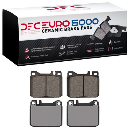 Dfc 5000 Euro Ceramic, Disc Brake Pad Set,  1600-0145-10