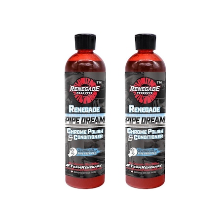Renegade Products Usa Renegade Pipe Dream Chrome Conditioner and Polish 12 Oz., 2PK LFGRPCLRPD12OZ-2PAK