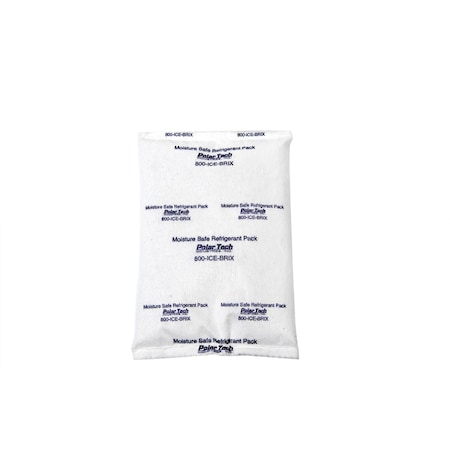 Polar Tech Industries Cold Pack, 5 1/2 in L, 4 in W, 3/4 in H, 6 oz Weight, 48 PK TP 6/MS