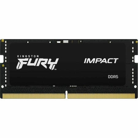 Kingston 16GB 6400MT/S DDR5 CL38 SODIMM FURY IMPACT XMP KF564S38IB-16