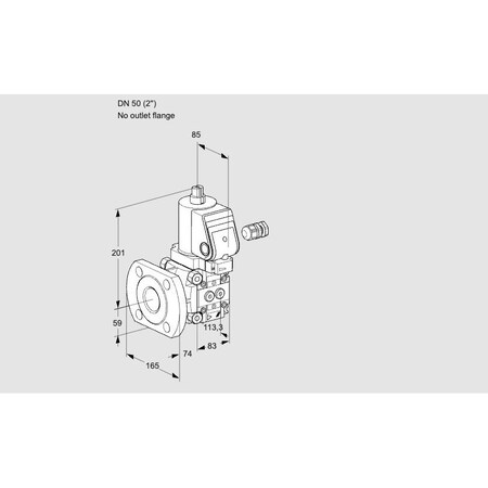 Honeywell Kromschroder VAS350/-F/NKGR KS88008503