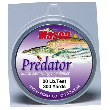 Mason Tackle Predator Shock Absorbing Co-Polymer - 17 lb. PL-300-17