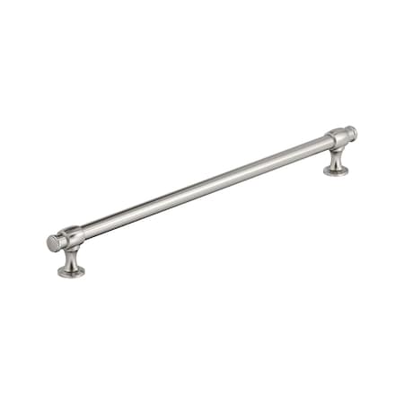 Amerock Winsome 12-5/8 inch 320mm Center-to-Center Satin Nickel Cabinet Pull BP36773G10