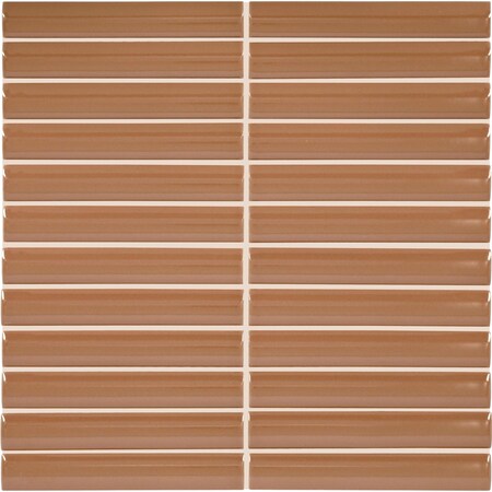 Daltile Artefino Vintage 1 x 6 Pencil Mosaic 9.60 SQFT/Carton, 10PK AR1516PENCLMSGL