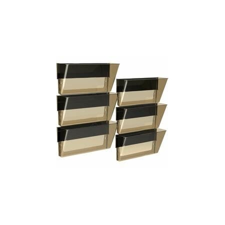 Storex Magnetic Wall File, Smoke 70326U06C