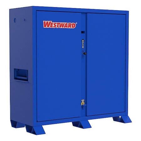 Westward Jobsite Cabinet, 60-1/16Wx60-3/4H, 1PK 857DZ7