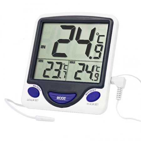 Cole Parmer Traceable Jumbo Digital Thermometer with Small Sensor 814148