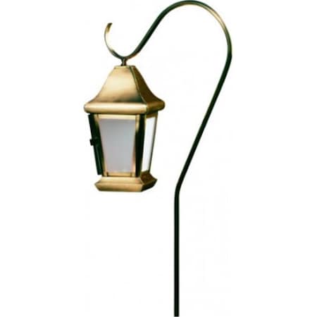 Feeltheglow 12V JC Hanging Lantern Path Light - Antique Brass FE2929550