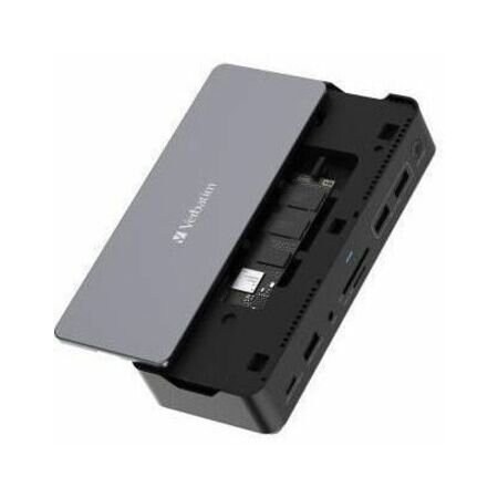Verbatim Americas USB-C PRO DOCKING STATION 15-IN-1 SSD ENCLOSURE 32173