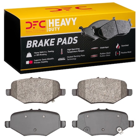 Dfc Heavy Duty, Disc Brake Pad Set, 1214-1612-00