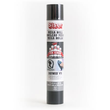 Siser Easyweed HTV Heat Transfer Vinyl, 60in., Black MIEW1186002