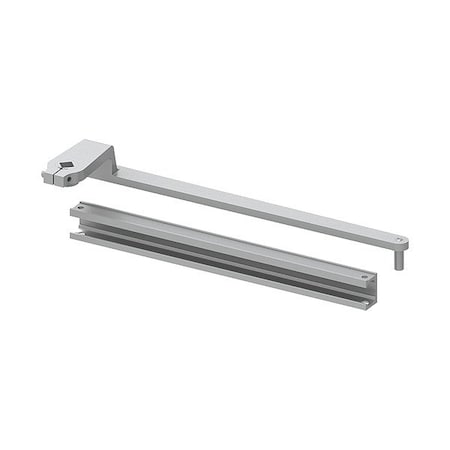 Lcn Door Closers, Hold Open, Gray, Left-Handed 9530-3077PLCM LH 628