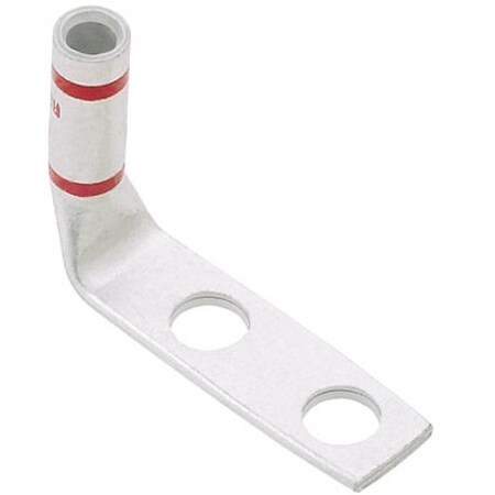 Panduit Copper Compression Lug, 2 Hole, 2/0 Awg LCCX2/0-38DF-X