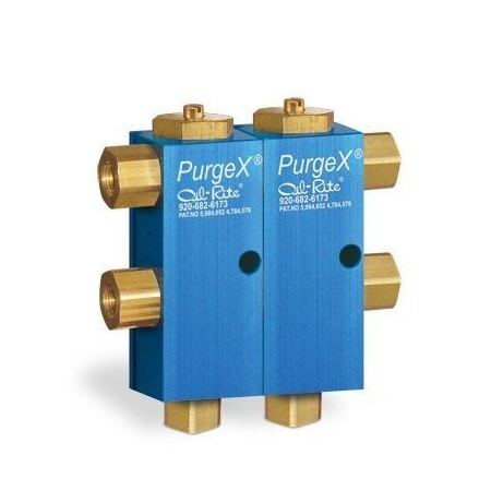 Oil-Rite PurgeX for Oil Dispensing - Air Operated with 2 Liquid and Air Connections with Viton Seals - 2 B3352-302